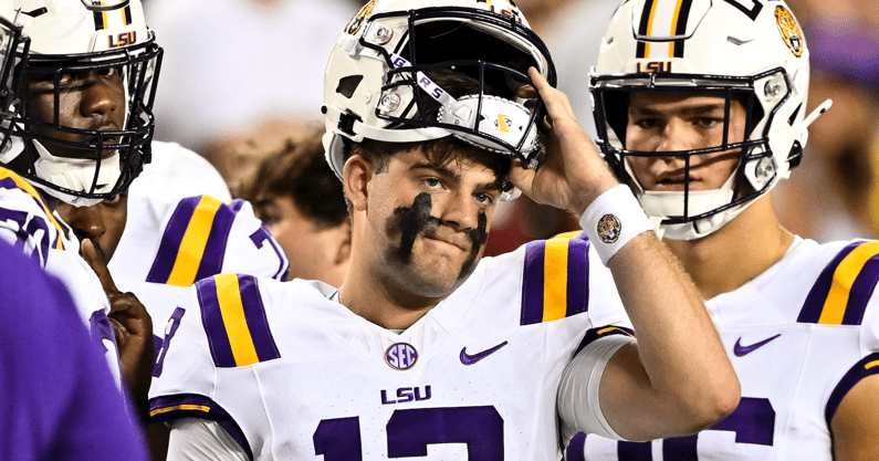LSU fell apart in College Station to blow a double-digit lead (Photo: © Maria Lysaker-Imagn Images)